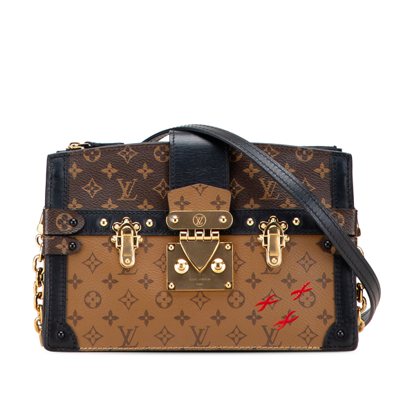 Pre-Loved Louis Vuitton Monogram Reverse Trunk Clutch - Picture 1 of 10